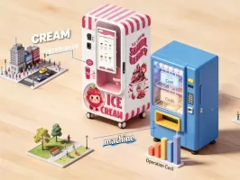 Soft Serve Ice Cream Vending vs Frozen Yogurt: Chi ha i margini migliori?